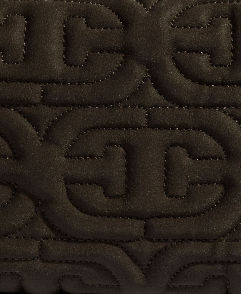 Ethyl Quilted Zip-Top Demi Small Shoulder Handbag