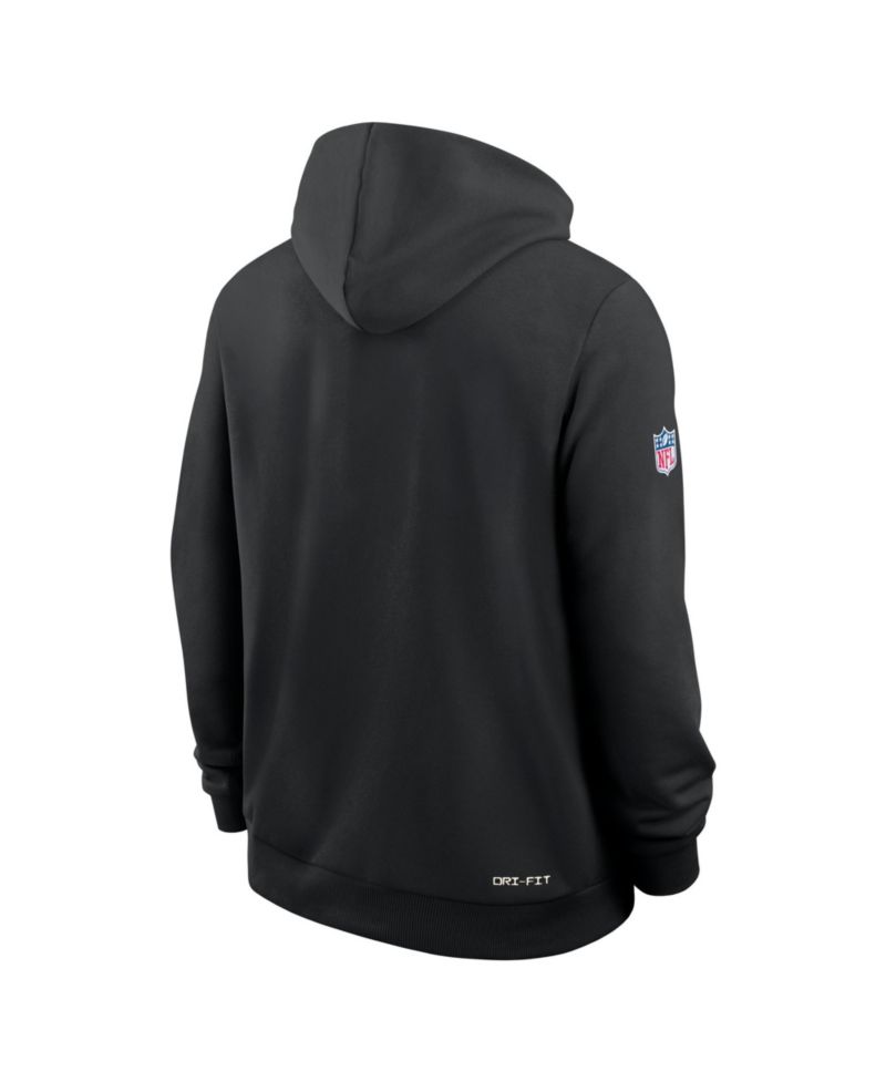 Men's New York Jets Quarterback Scramble Loose-Fit Full-Zip Hoodie