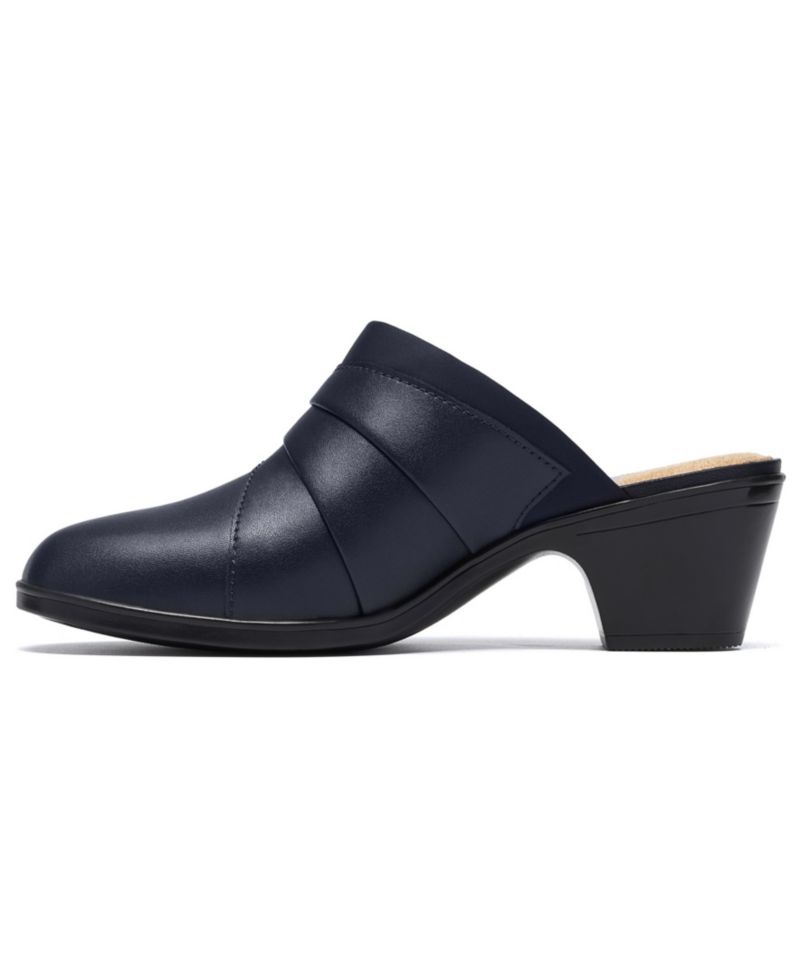 Women's Emily2 Eliza Block Heel Leather Mules