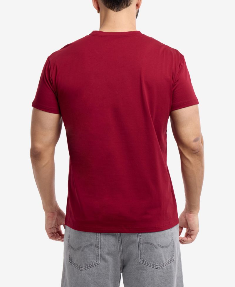 Big & Tall Basic Henley Neck Short Sleeve T-Shirt