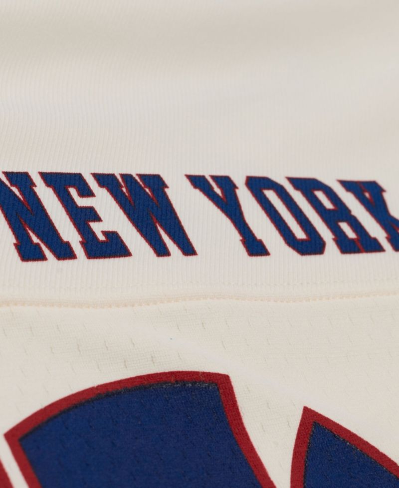 Women's Lawrence Taylor Cream New York Giants Retired Player Cropped Fashion Jersey