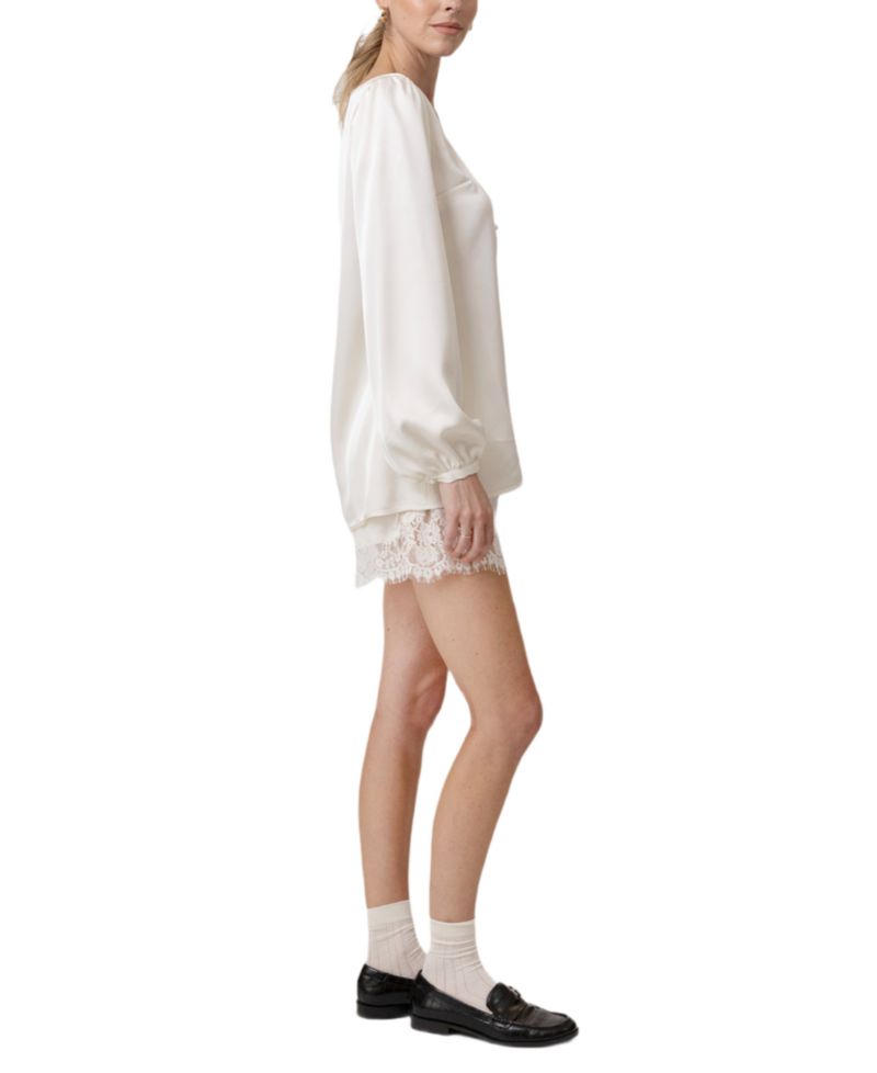 Women's Nicolo Lace Trim Shorts