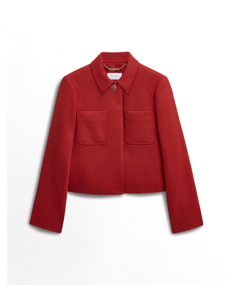 Women's Nessie Boxy Collard Jacket