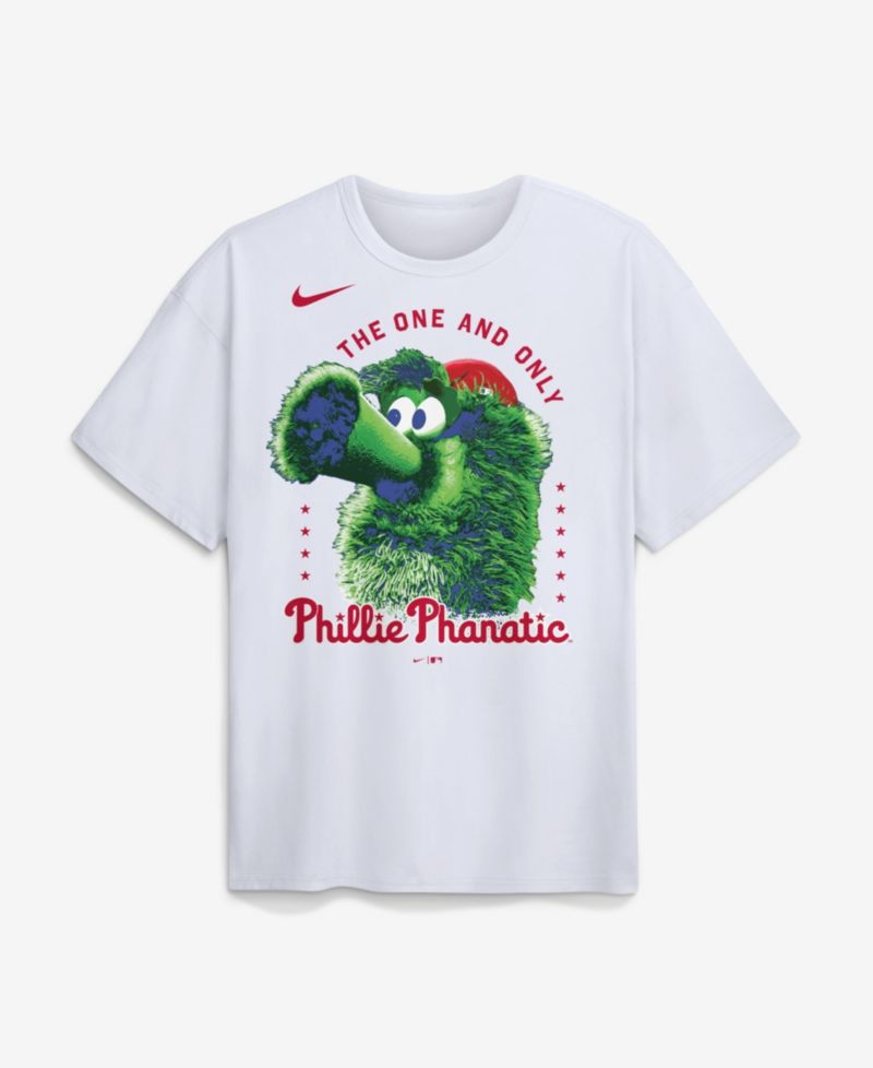 Men's White Philadelphia Phillies Phillie Phanatic Local Max90 T-Shirt