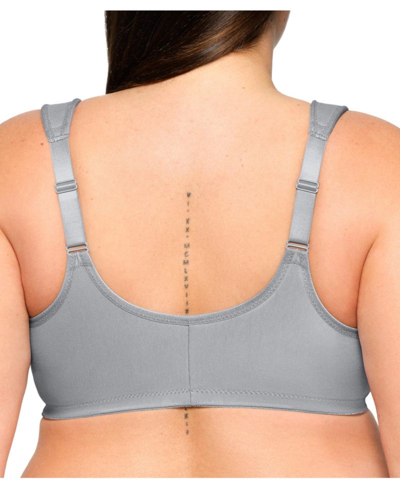 Plus Size Front-Closure Cotton Wonder Underwire Bra #1241