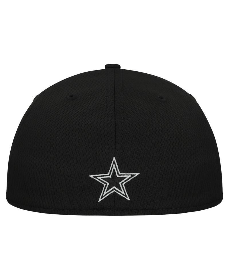 Men's Black Dallas Cowboys Scoreboard 39THIRTY Flex Hat