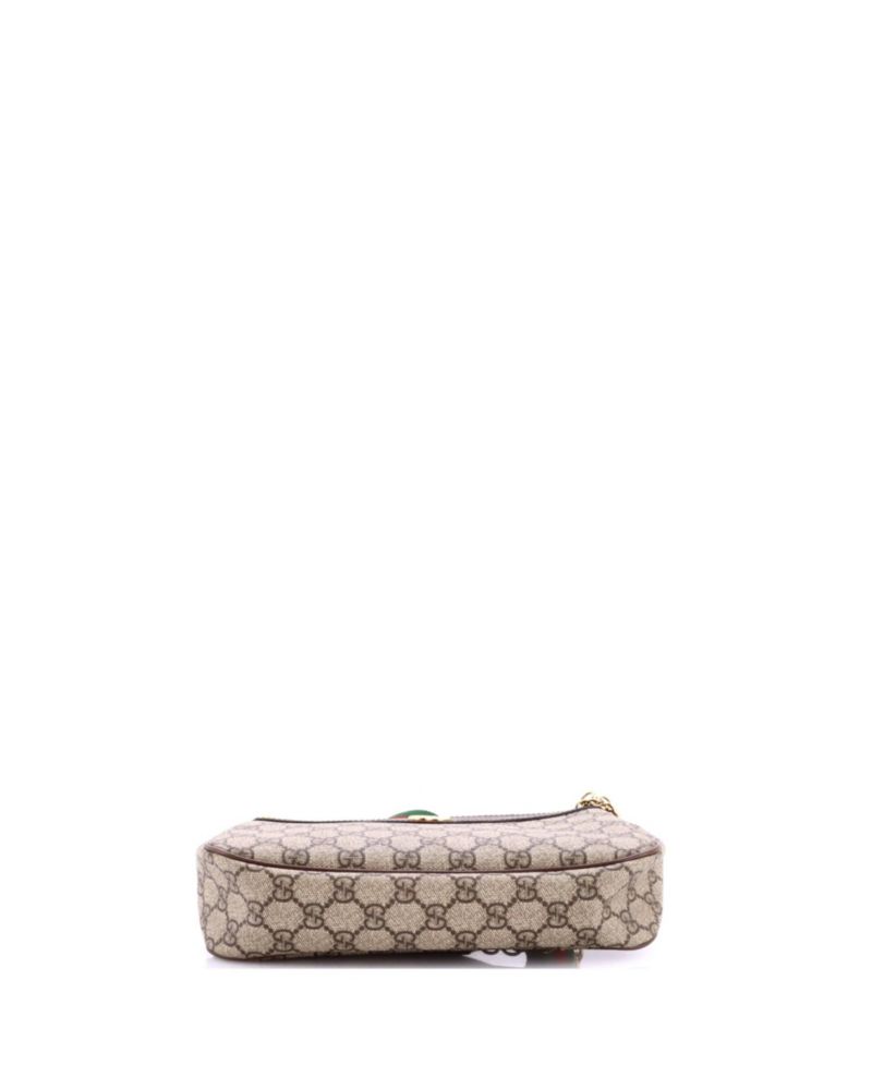 Small Ophidia Charm Shoulder Bag GG Coated Canvas