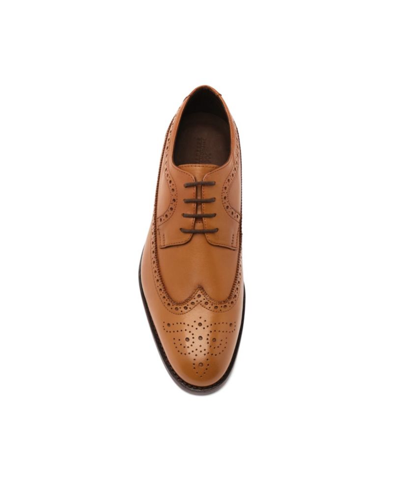 Men's Regan Wingtip Leather Lace-Up Dress Shoes