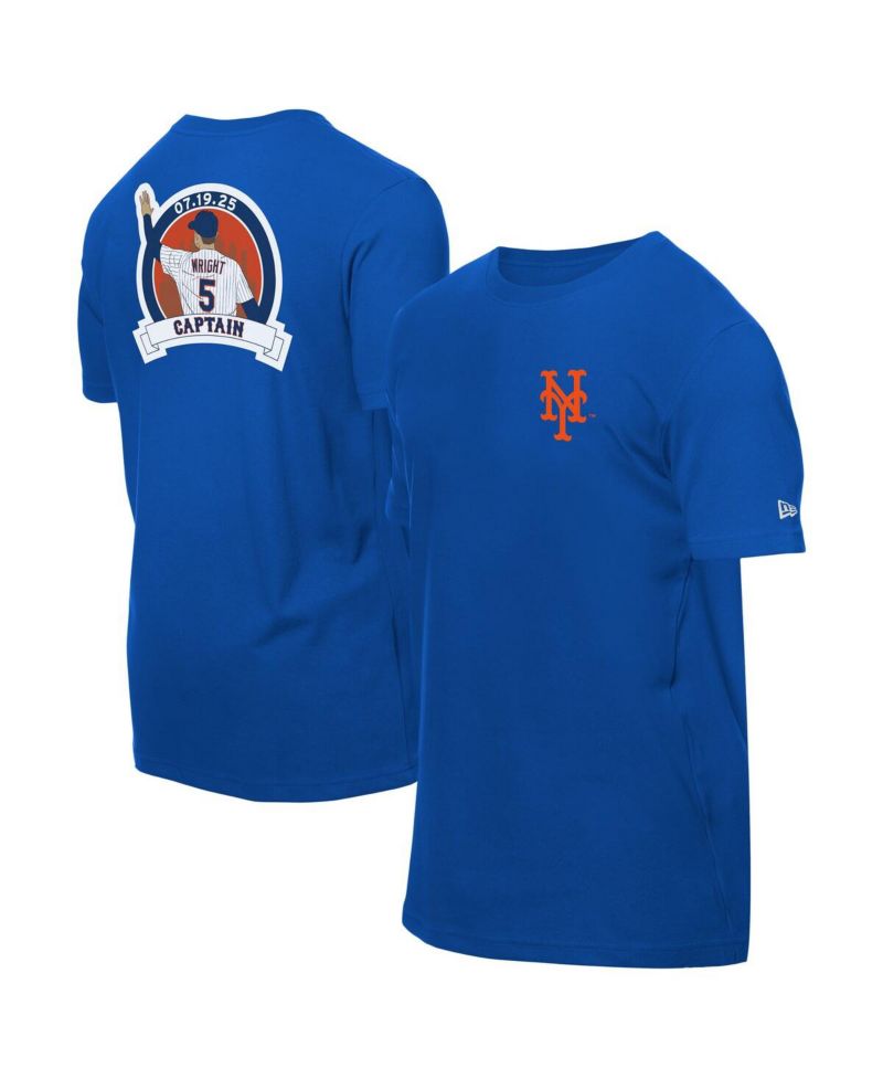 Men's David Wright Royal New York Mets Retired Player Graphic T-Shirt
