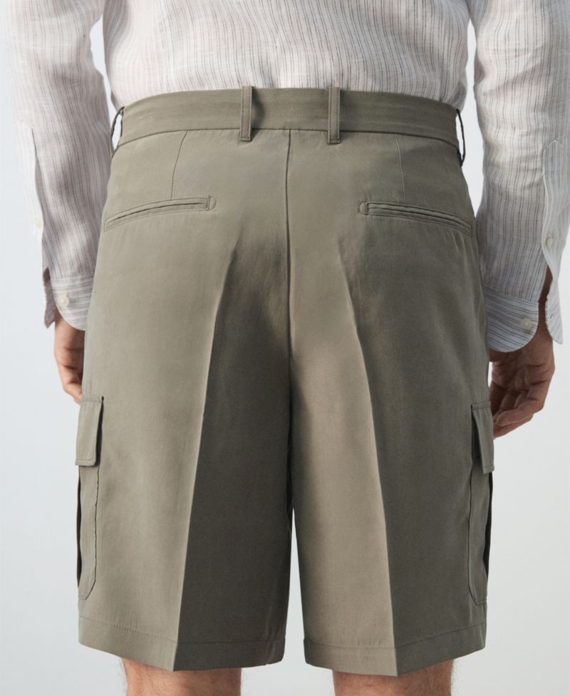 Men's Modal Blend 9.06" Cargo Bermuda Shorts