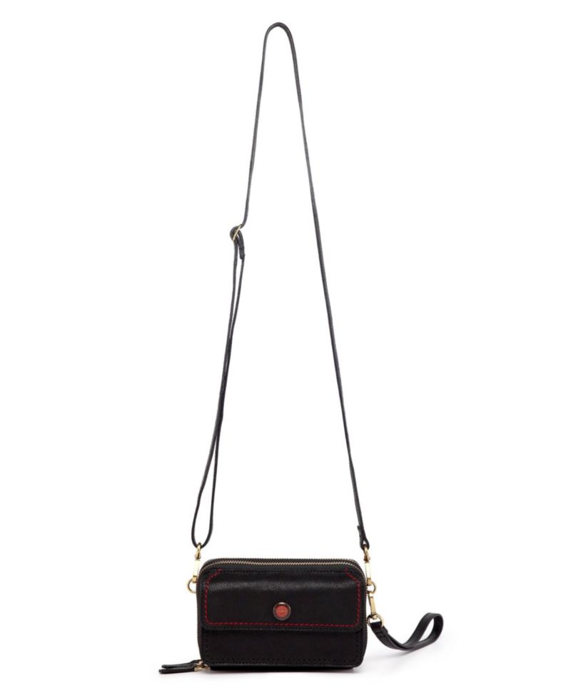 Northwood Mini Leather Crossbody Wallet