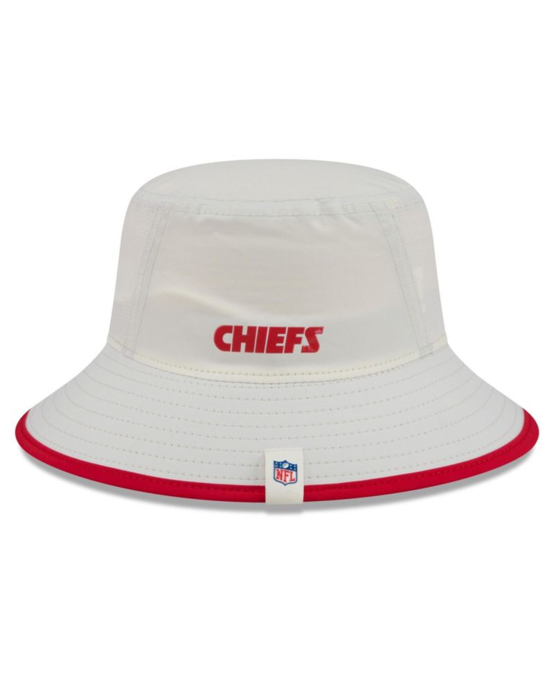 Men's Cream Kansas City Chiefs 2026 NFL Training Camp Sport Bucket Hat