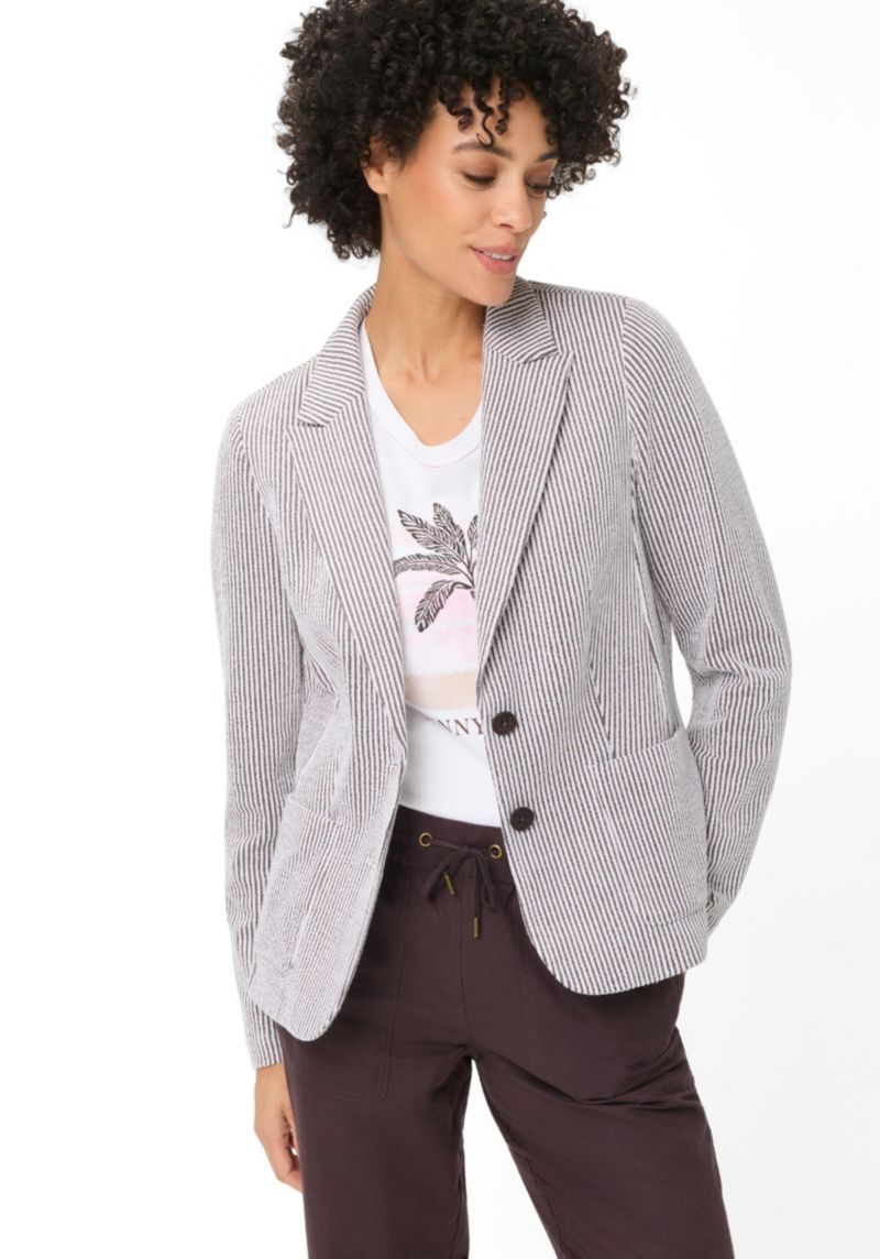Women's Seersucker Blazer