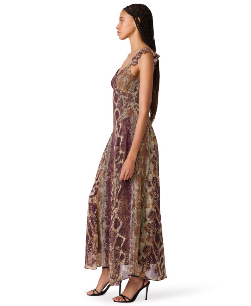 Women's Estela Sweetheart Fit & Flare Ankle Dress