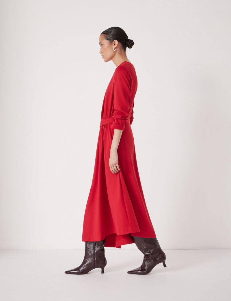 Women's Asymmetric Hem Jersey Dress