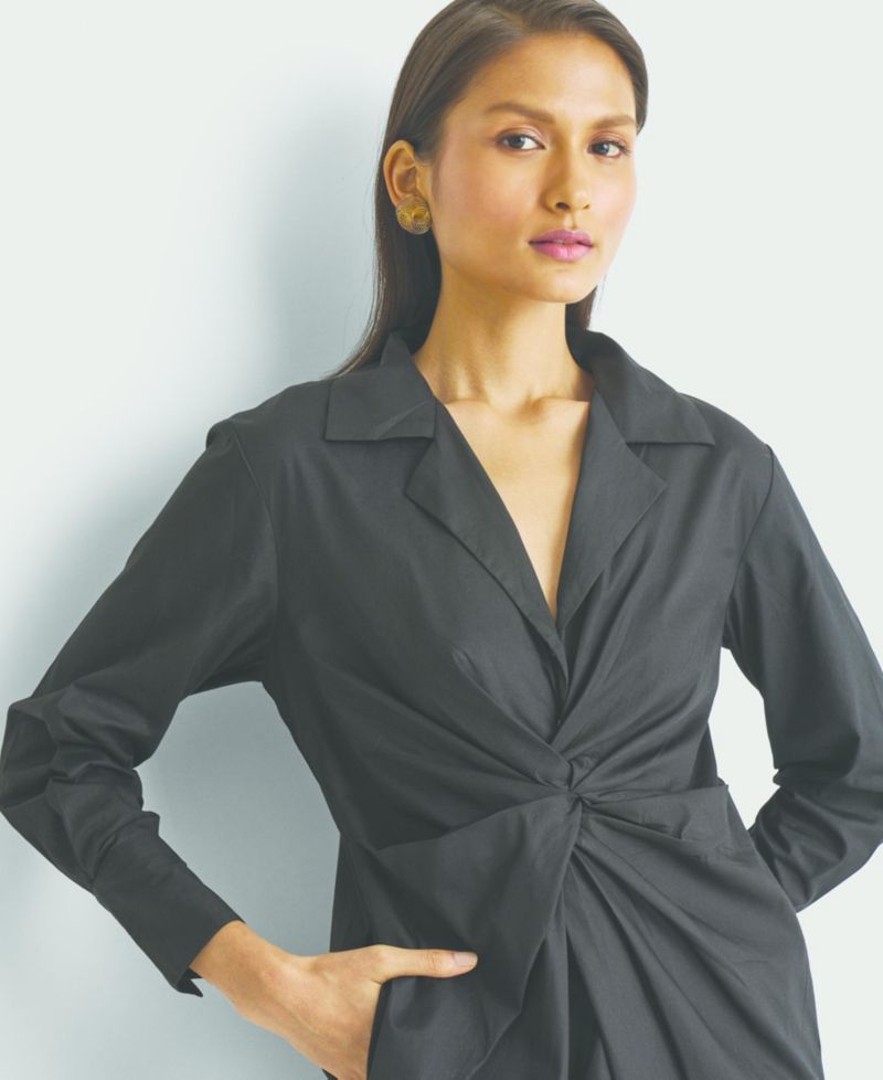 Women's Front Twist Dress