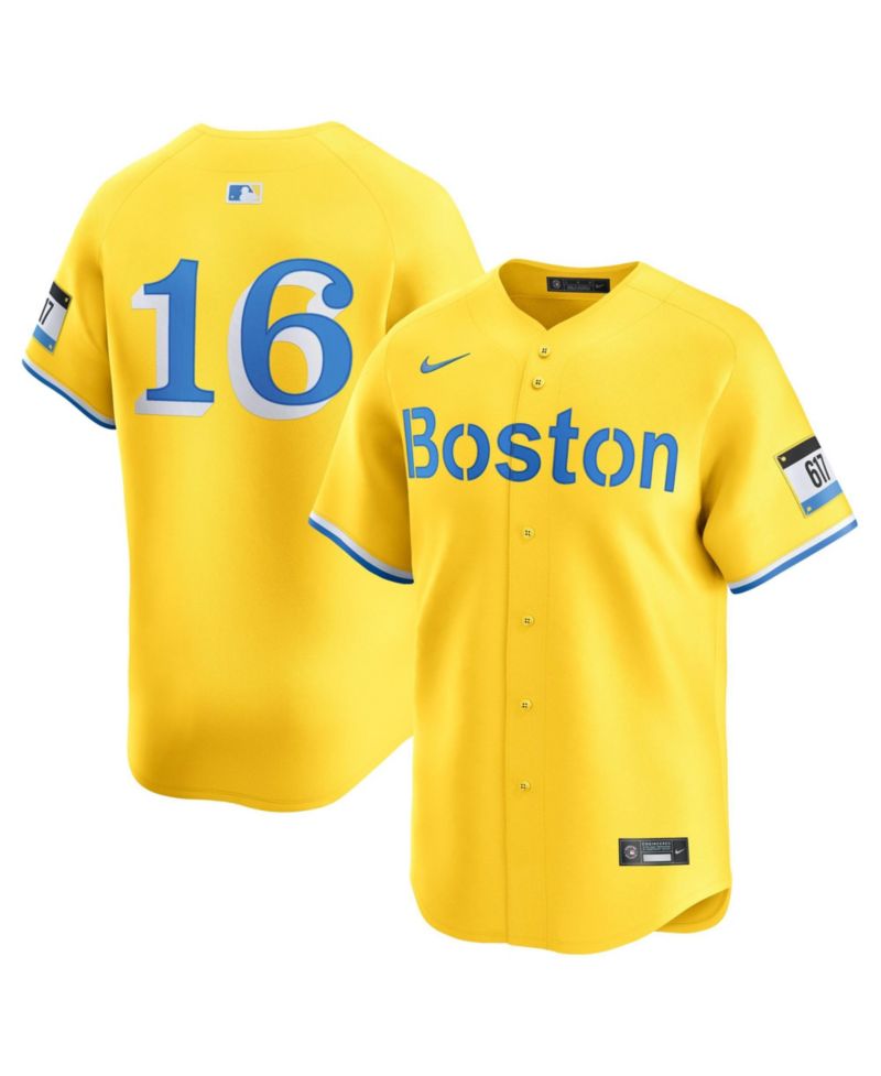 Men's Jarren Duran Gold Boston Red Sox Alternate Limited Jersey