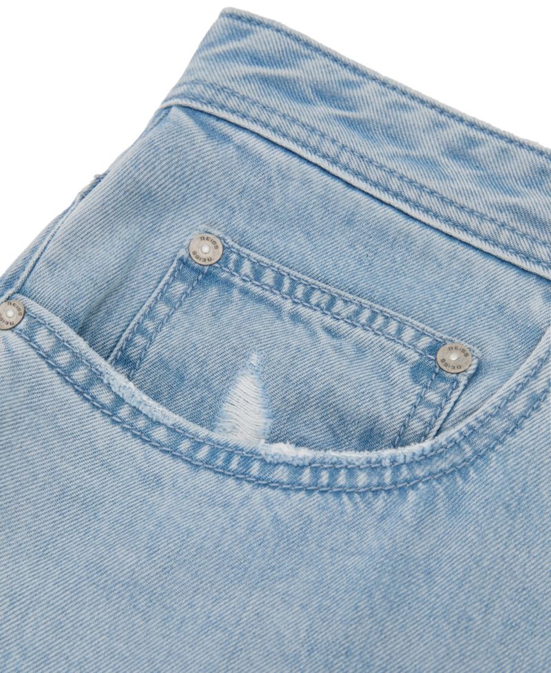 Men's Sloane Straight-Fit Distressed Jeans