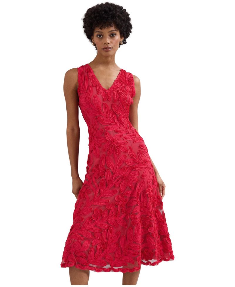 Women's Paloma Embroidered Fit Flare Dress