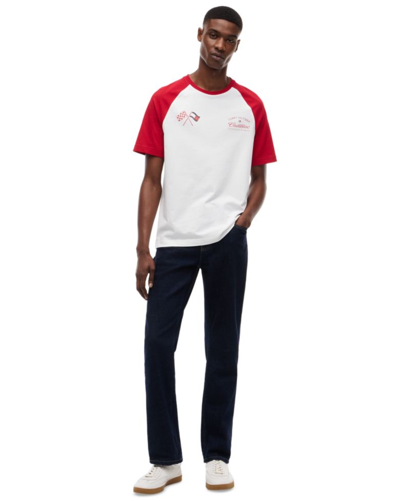 x Cadillac F1® Men's Varsity Raglan T-Shirt