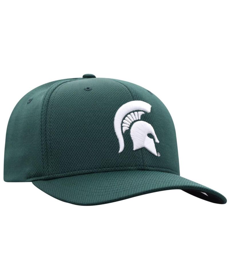 Men's Green Michigan State Spartans Reflex 2.0 Flex Hat