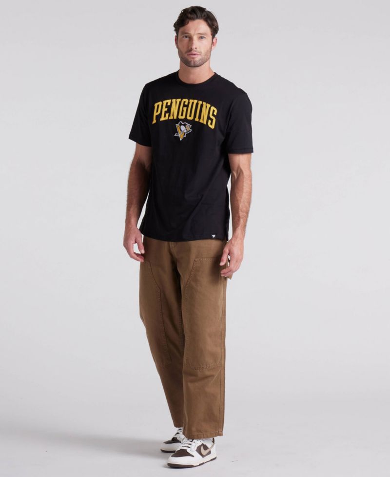 Men's Black Pittsburgh Penguins Elevated Pima T-Shirt