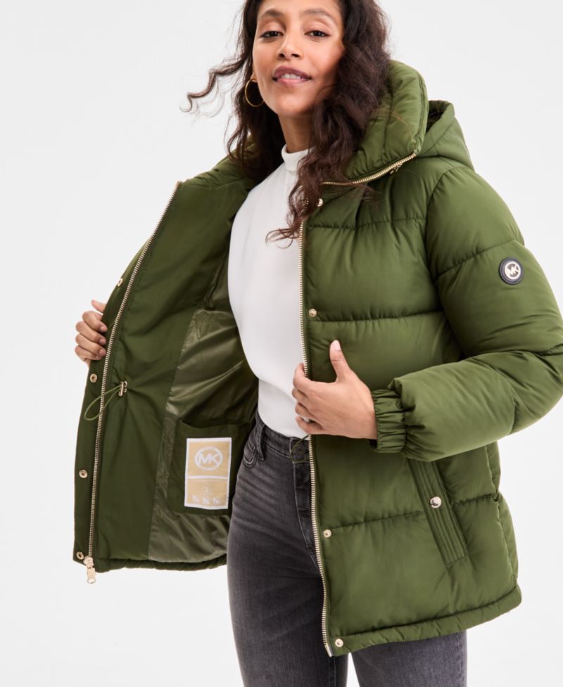 Women's Hooded Anorak Puffer Coat