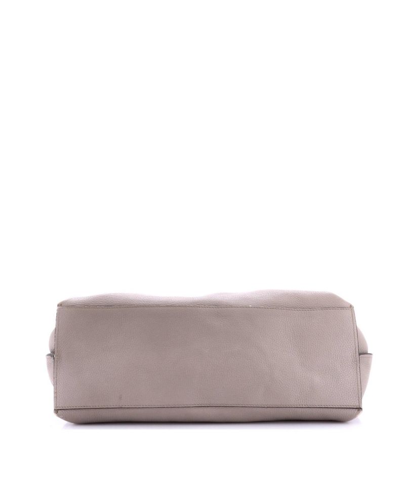 Large Bamboo Daily Top Handle Bag Leather
