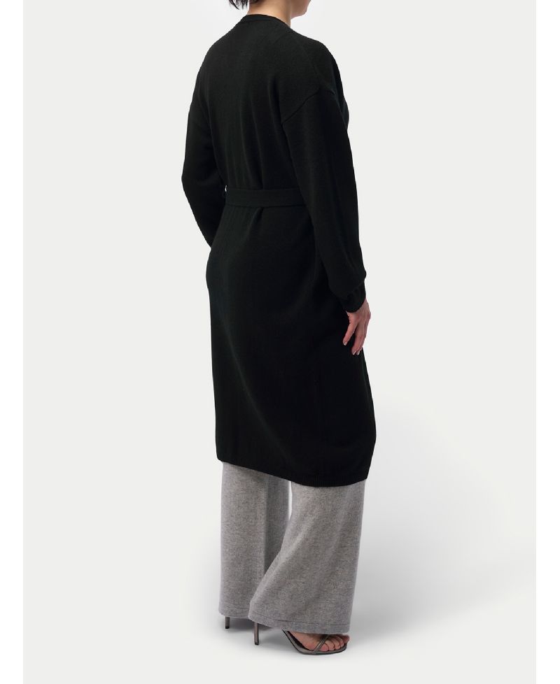 Maternity Wide-Leg Knitted Cashmere Pants