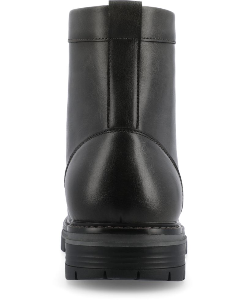 Men's Denver Tru Comfort Foam Plain Toe Lace-Up Ankle Boots