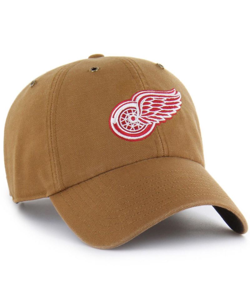 Carhartt x Men's Brown Detroit Red Wings Clean Up Adjustable Hat