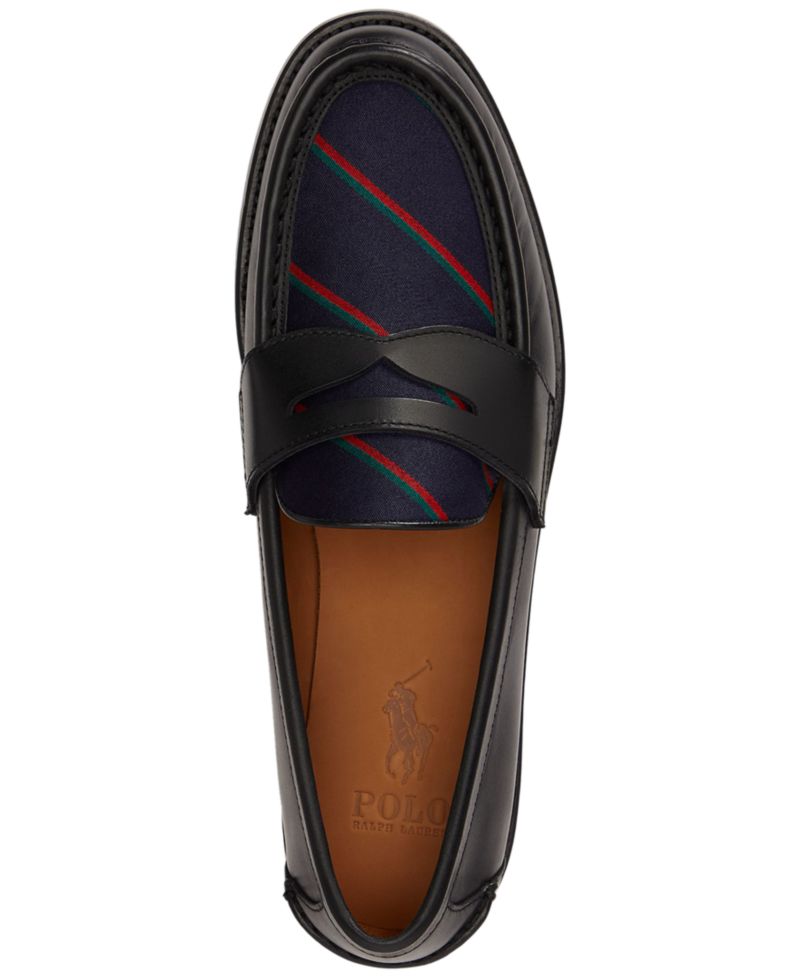 Men's Alston's Leather Elongated Penny Loafers