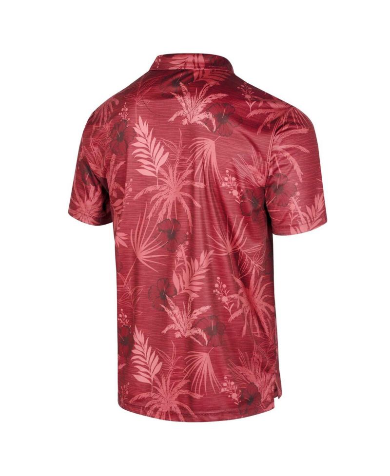 Men's Cardinal Stanford Cardinal Palms Team Polo Shirt