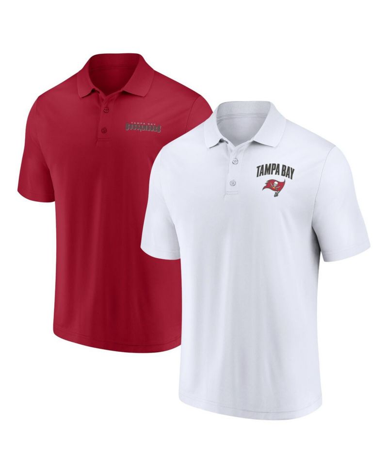 Men's Tampa Bay Buccaneers Lockup Two-Pack Polo Set