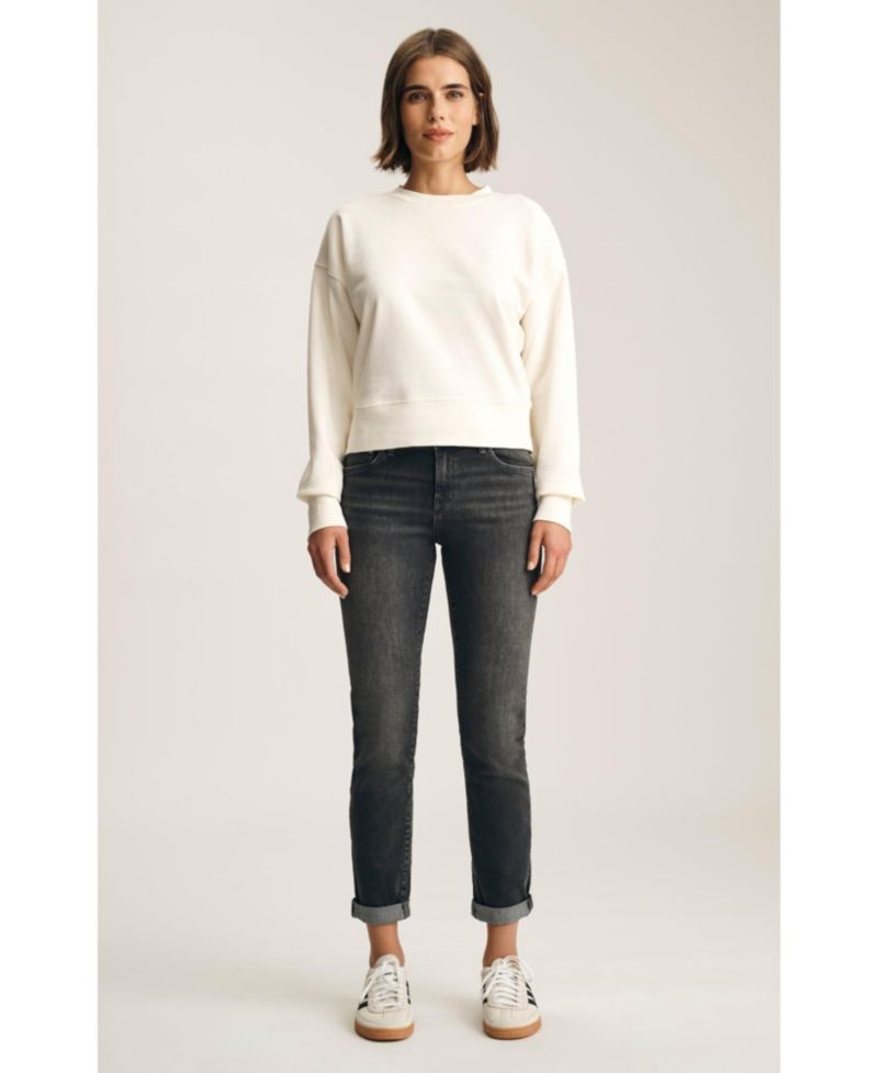 Women's Emma Mid Rise Boyfriend In Mid Smoke Tribeca