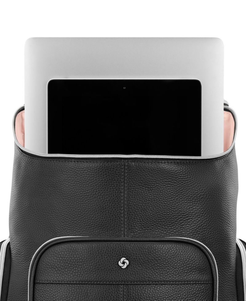 Mobile Solution 2 Leather Deluxe Backpack