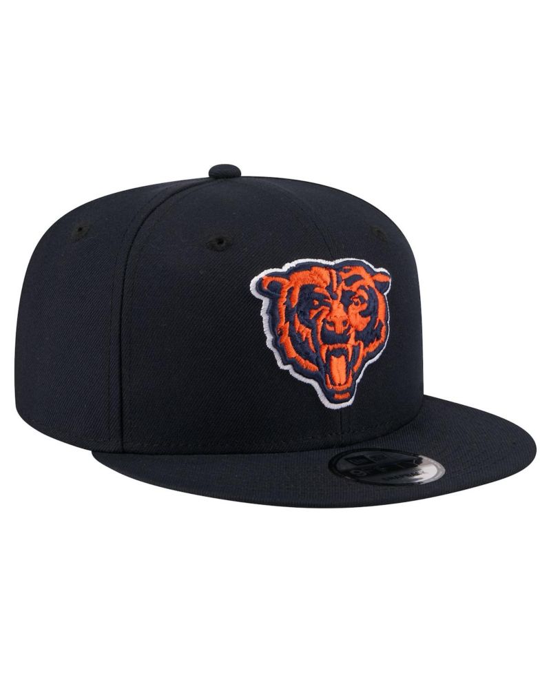 Men's Navy Chicago Bears 9FIFTY Snapback Hat