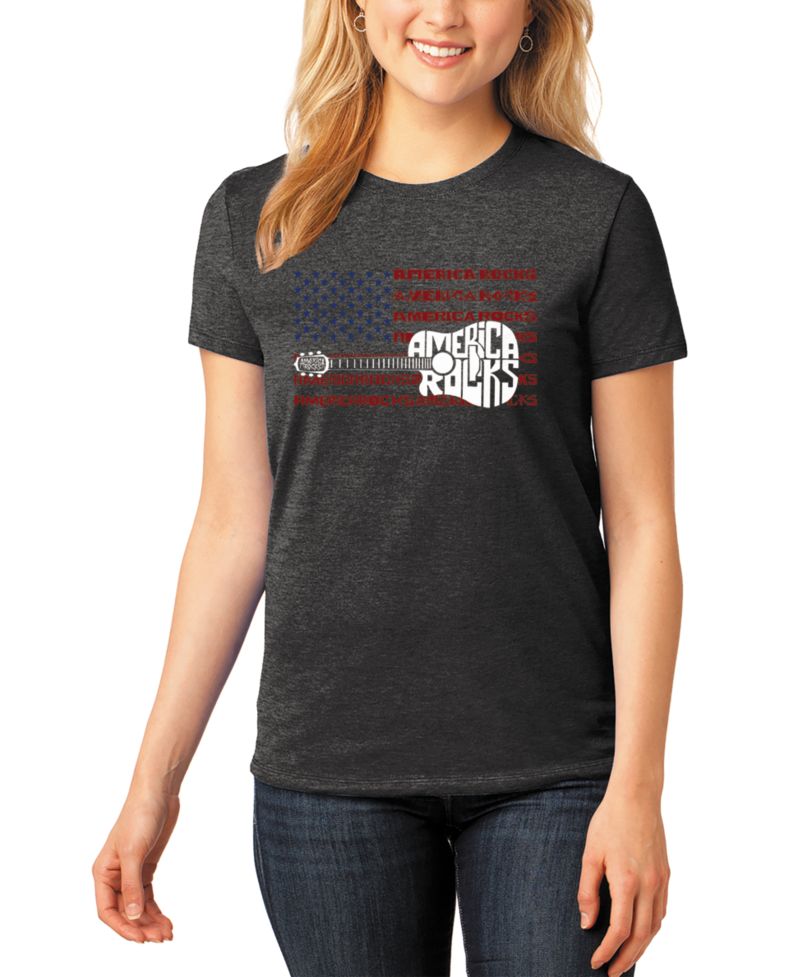 Women's America Rocks Crew Neck T-Shirt