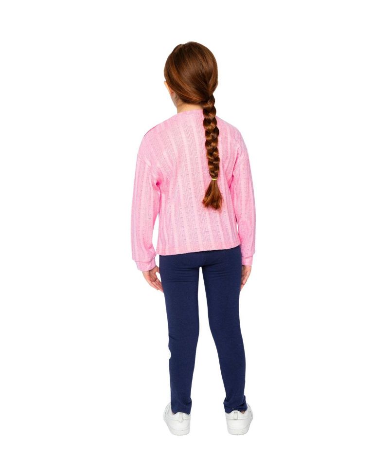 Little and Big Girl (6 - 14) Cotton Leggings Pant