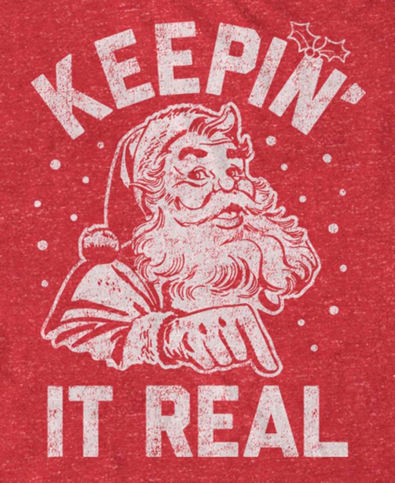 Men's Keepin It Real Graphic Cotton-Blend T-Shirt