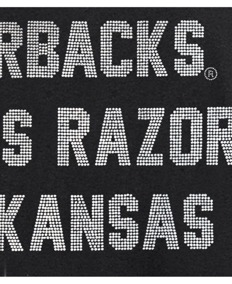 Women's Black Arkansas Razorbacks Hype Era Sweatshirt