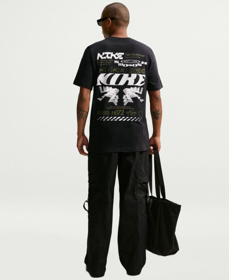 Men's Graphic Crew Neck T-Shirt