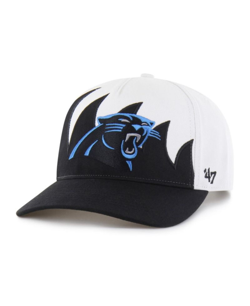 Men's White Carolina Panthers Jagged Hitch Adjustable Hat