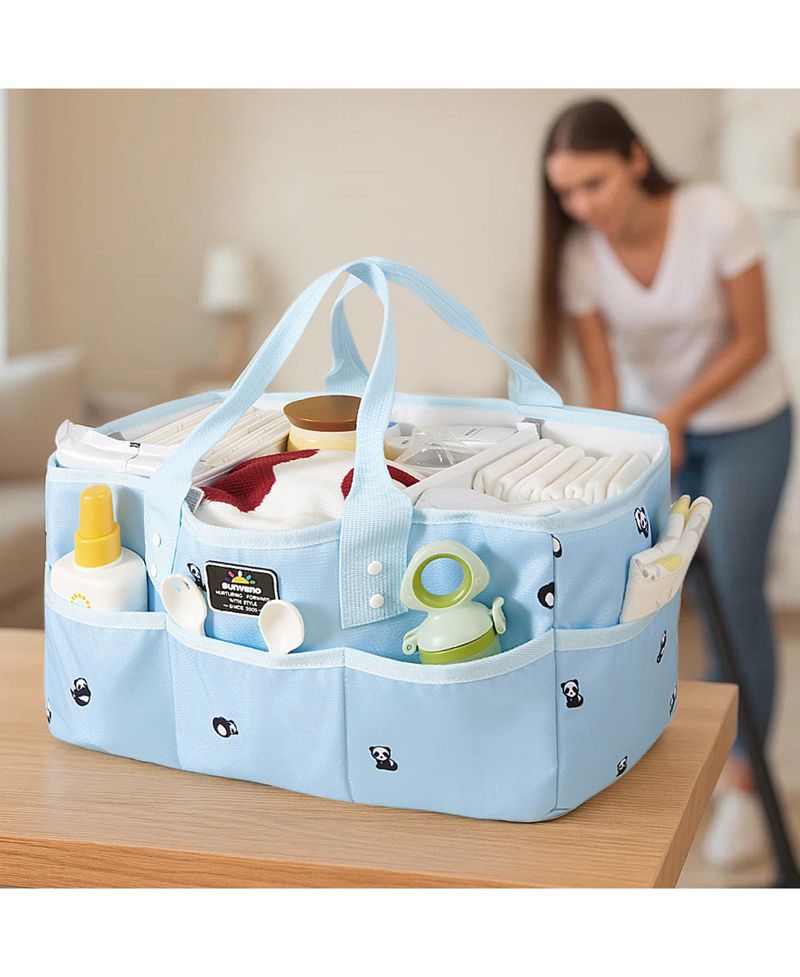 Portable Diaper Caddy Organizer