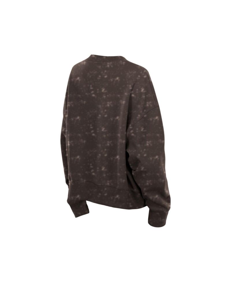 Women's Brown San Diego Padres Throwback Oversized Boxy Sweatshirt