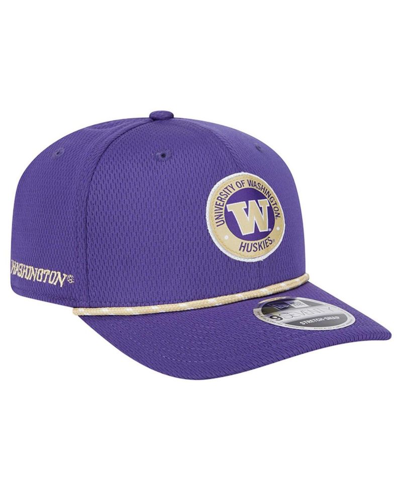 Men's Purple Washington Huskies COOLERA 9SEVENTY Rope Stretch-Snap Hat