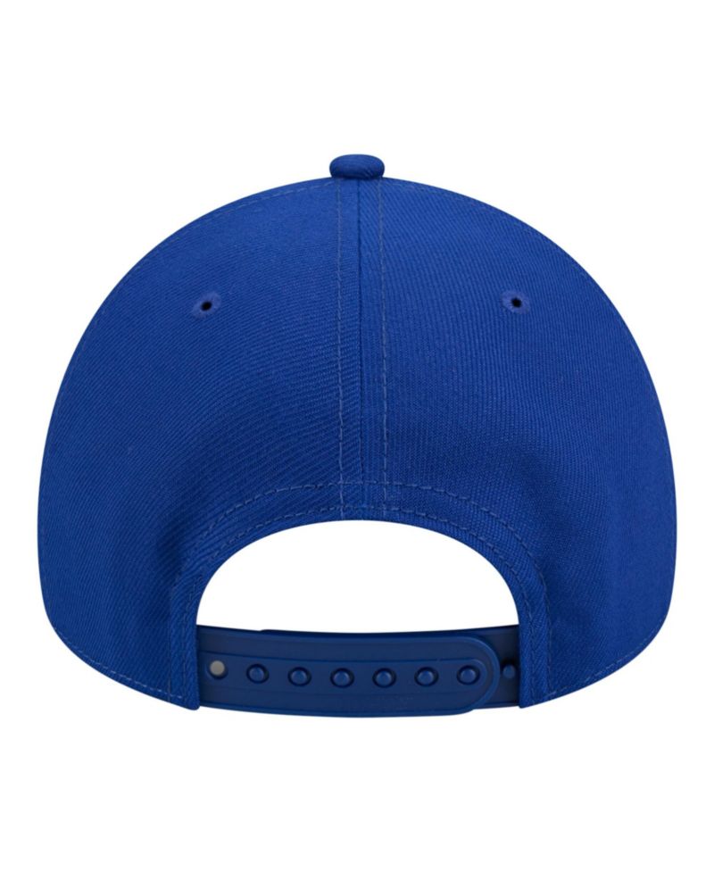 Big Boys and Girls Royal New York Giants 9FORTY A-Frame Adjustable Hat