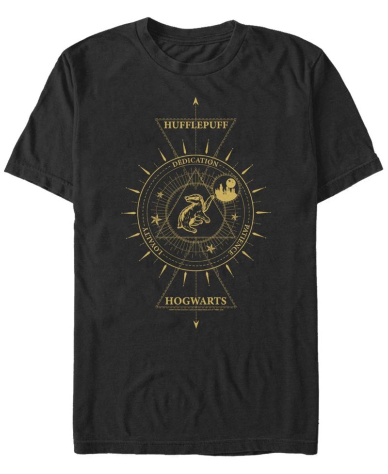 Men's Celestial Hufflepuff Short Sleeve Crew T-shirt