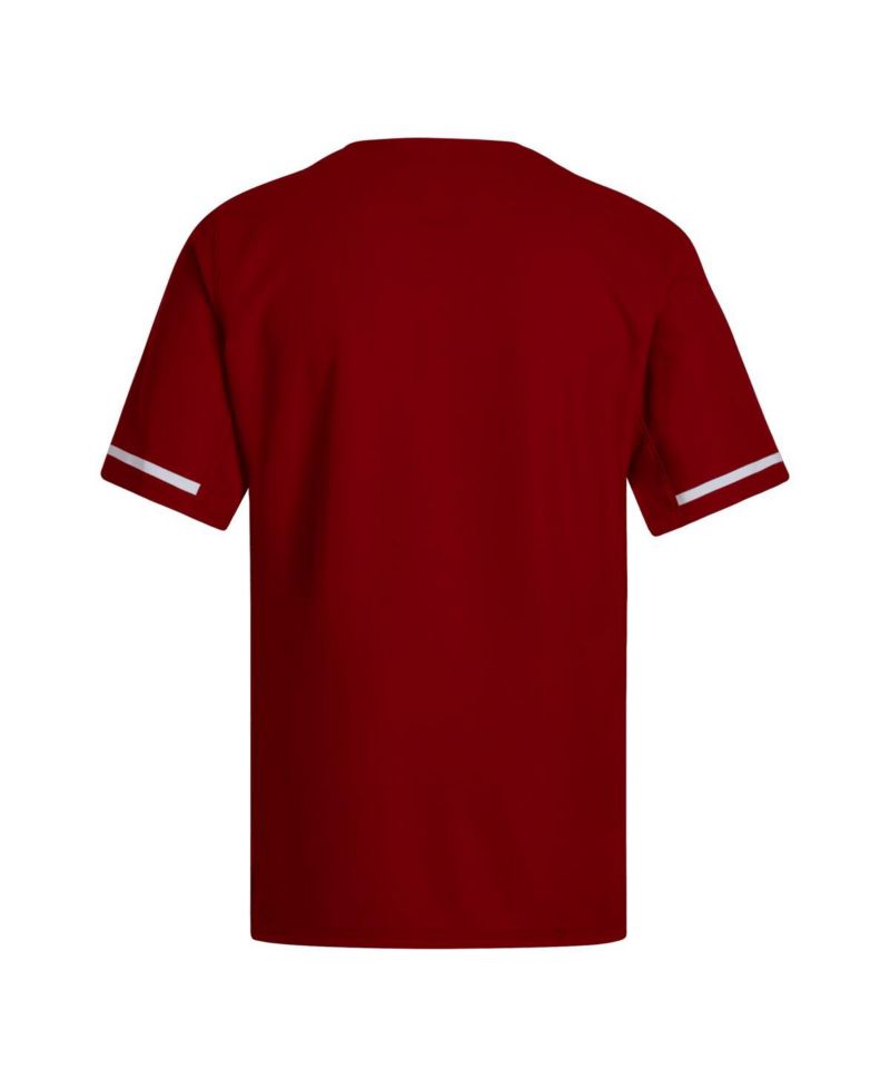 Men's Red NC State Wolfpack Replica Baseball Jersey