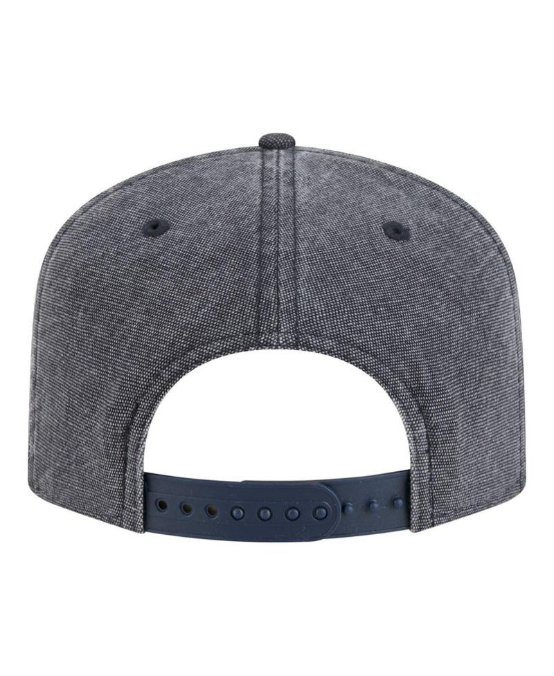Men's Navy Heather New York Yankees Throwback Denim Classic 19TWENTY Adjustable Hat